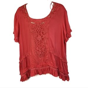 Changes boho top